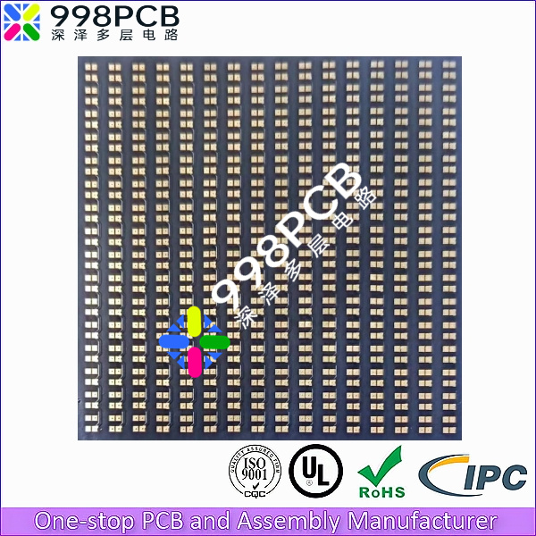 P3.91LED焊盘纸PCB