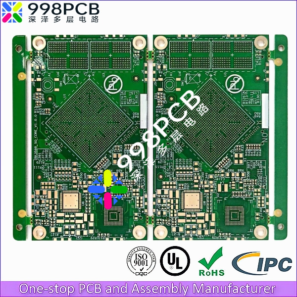 PCB电路板行业现状-10层2阶HDI样品