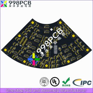 4层1阶LED异形屏PCB