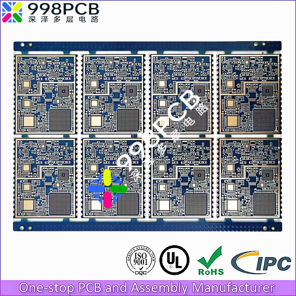 6层1阶HDI模块PCB-1