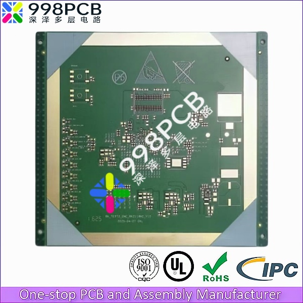 6层ic芯片测试pcb-c