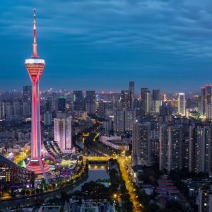 成都pcb打样厂-成都夜景