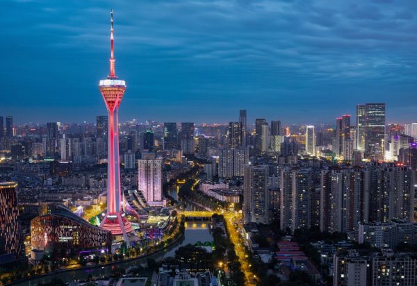 成都pcb打样厂-成都夜景