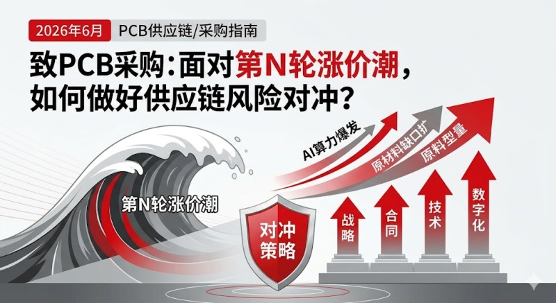 致PCB采购：面对第N轮涨价潮，如何做好供应链风险对冲？