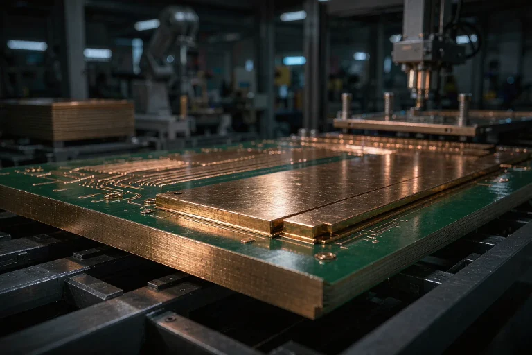 1mm厚铜板的价格：厚铜多层PCB板重铜工艺与外露铜层特写